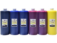 6x1L PREMIUM PIGMENTED Ink (Black, Cyan, Magenta, Yellow, Light Cyan, Light Magenta) for converted EPSON CLARIA printers