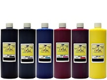 6x500ml PREMIUM PIGMENTED Ink (Black, Cyan, Magenta, Yellow, Light Cyan, Light Magenta) for converted EPSON CLARIA printers