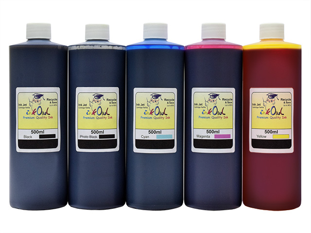 5x500ml Ink for EPSON 273, 273XL, 302, 302XL, 410, 410XL