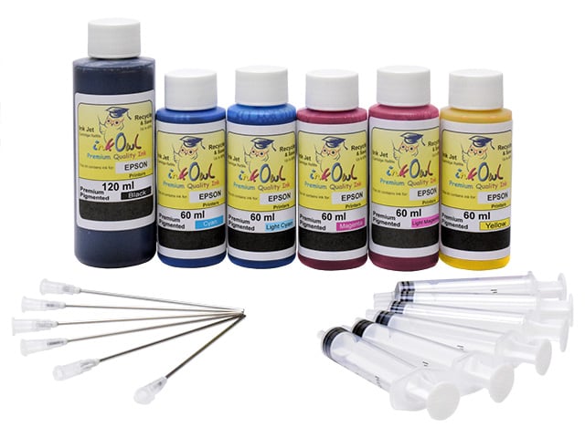 *PIGMENT CONVERSION* Combo Premium Pigmented Conversion Kit for EPSON CLARIA Printers