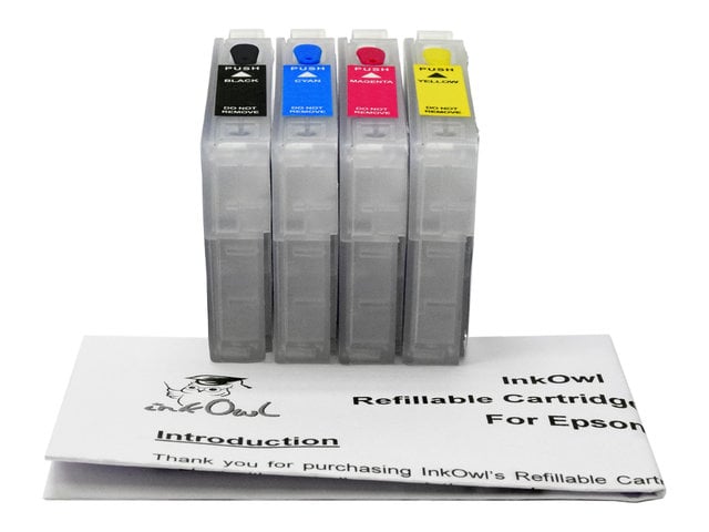PACK FILLABLE CARTRIDGES FOR EPSON T603 and T603XL